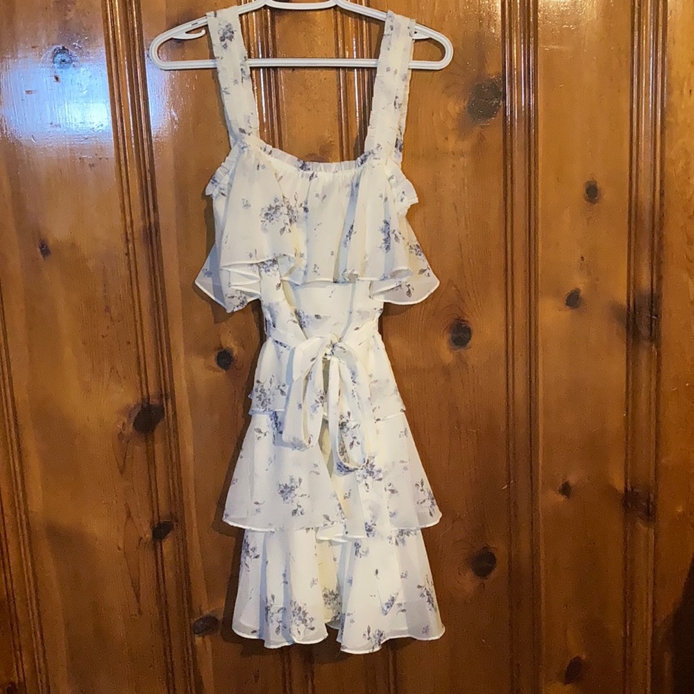 Cream White Summer Dress